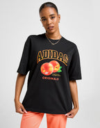 Peach Graphic Boyfriend T-Shirt