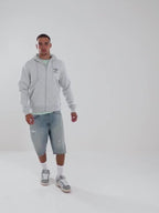 Trefoil Logo Full Zip Hoodie