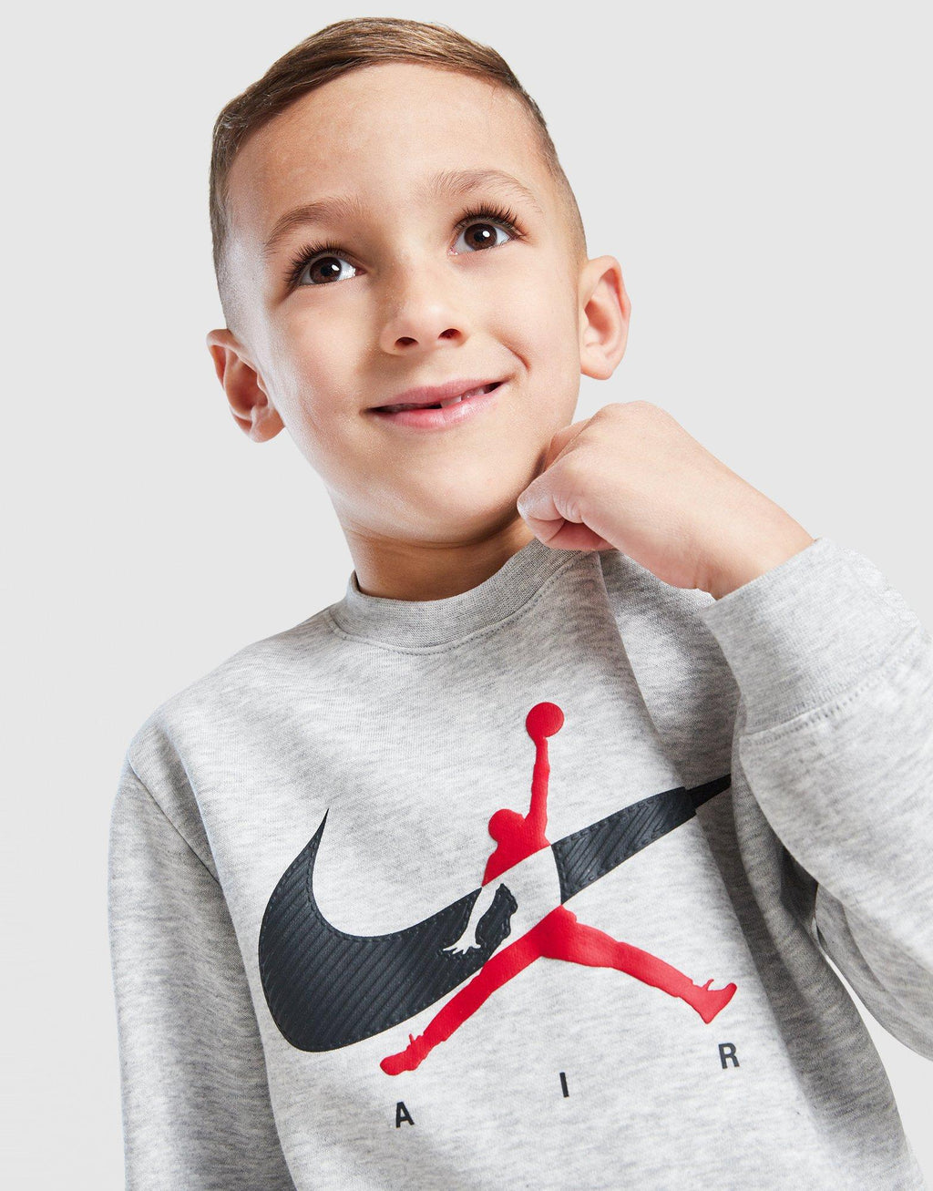 Jumpman Swoosh Crew Sweatshirt Children's