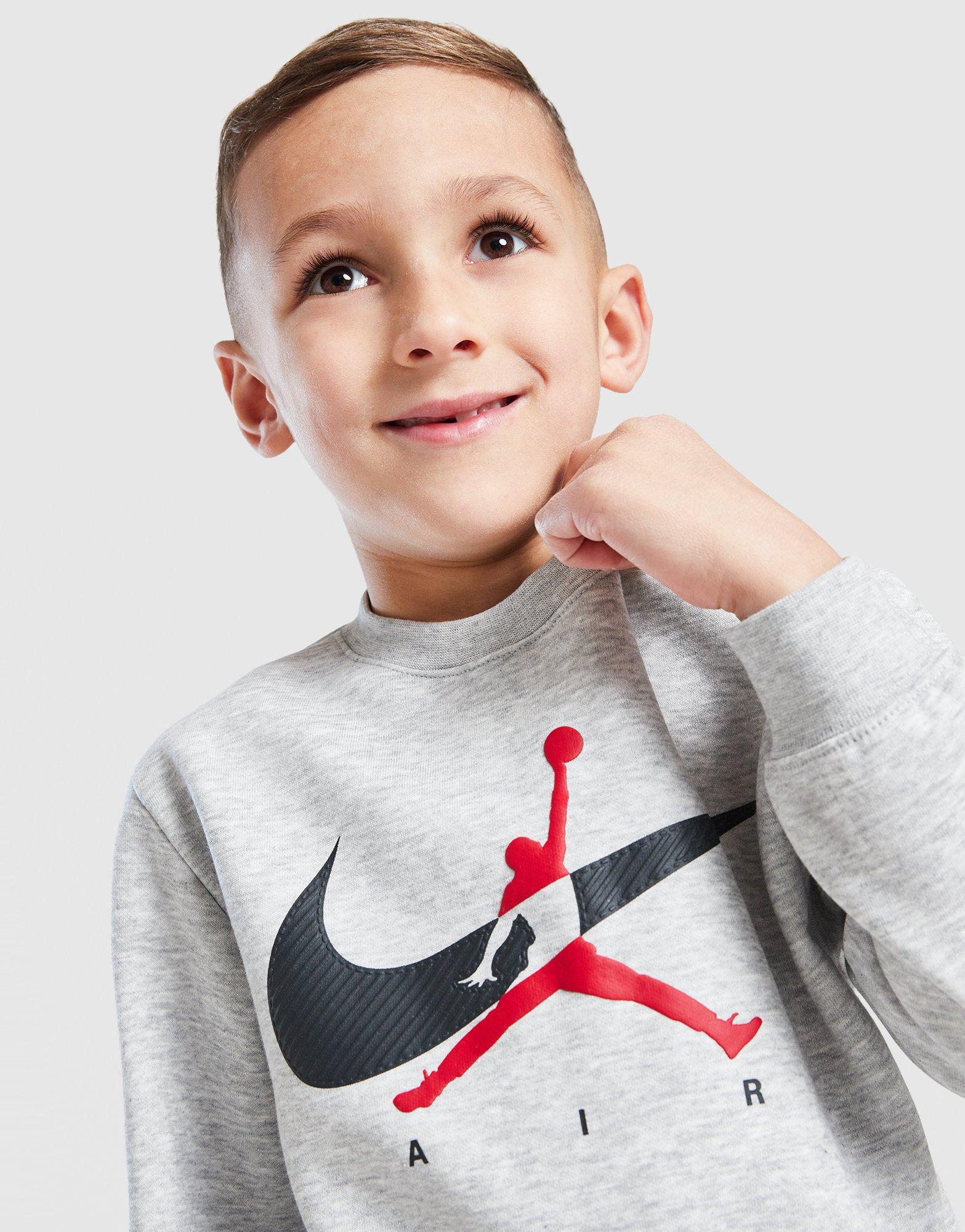 Jumpman Swoosh Crew Sweatshirt Children's