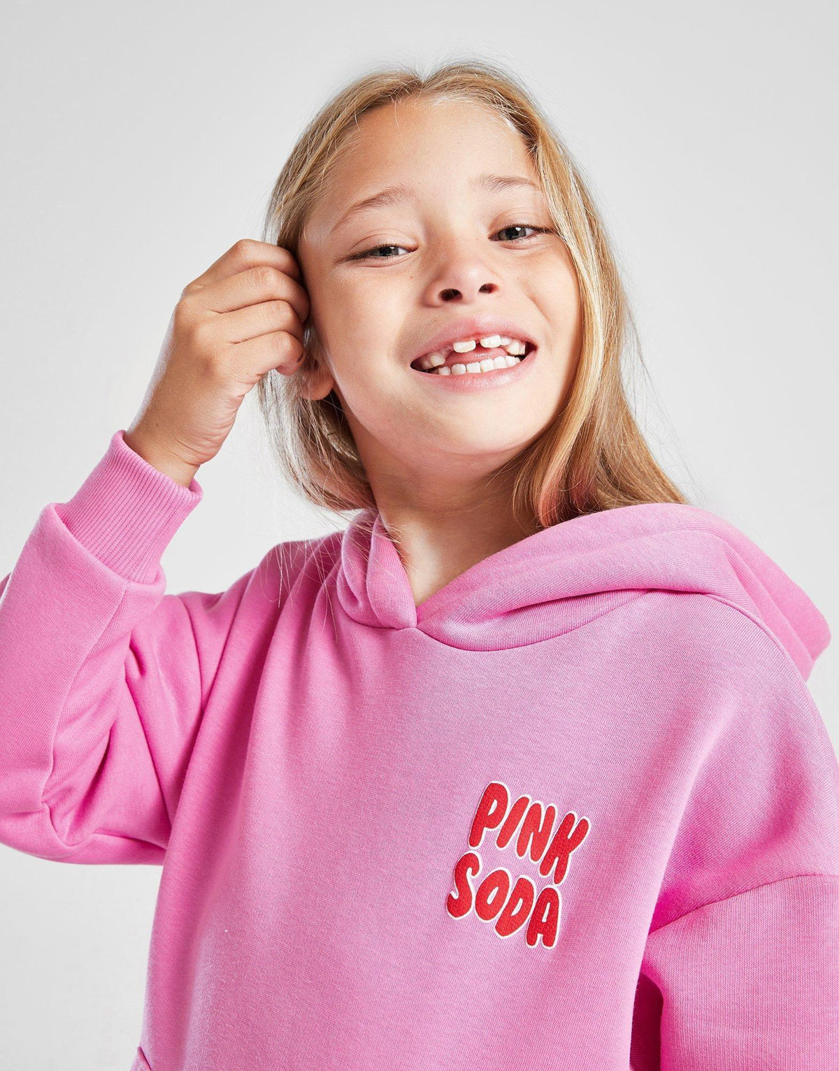 Girls' Bow Overhead Hooded Tracksuit Children
