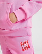 Girls' Bow Overhead Hooded Tracksuit Children