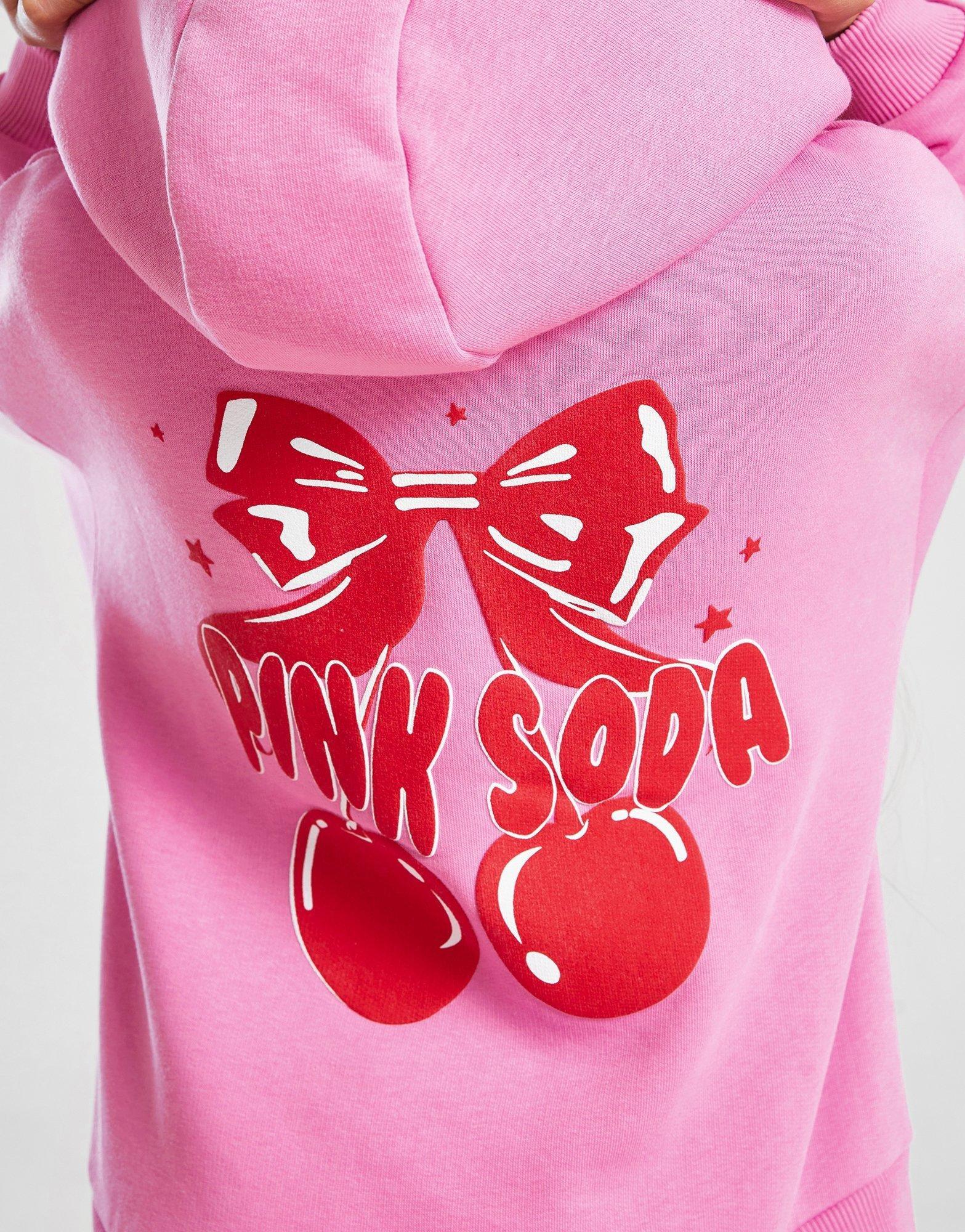Girls' Bow Overhead Hooded Tracksuit Children
