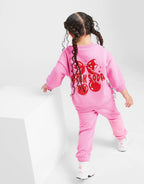 Girls' Bow Crew Tracksuit Infant