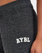 Varsity Knitted Wide Joggers