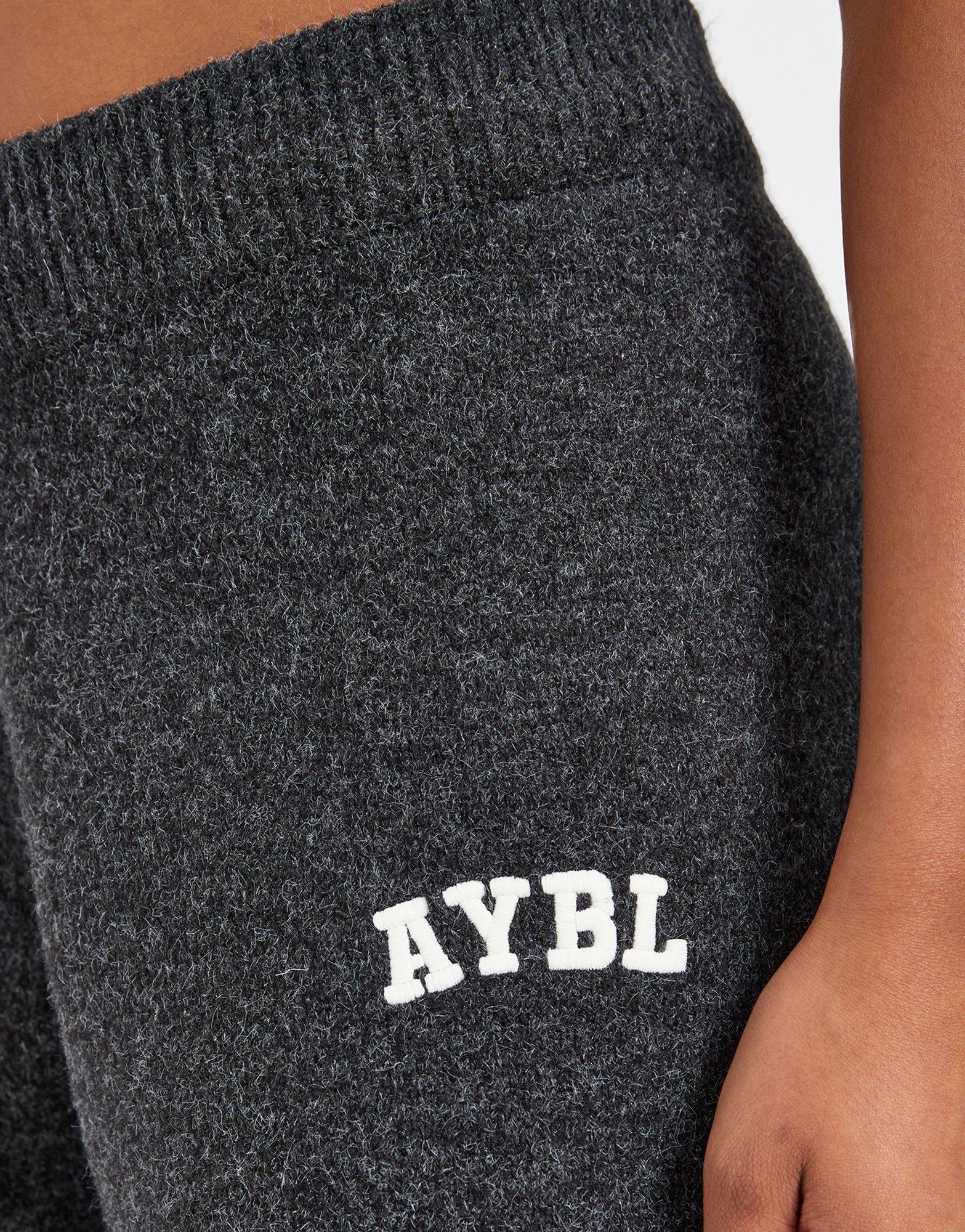 Varsity Knitted Wide Joggers