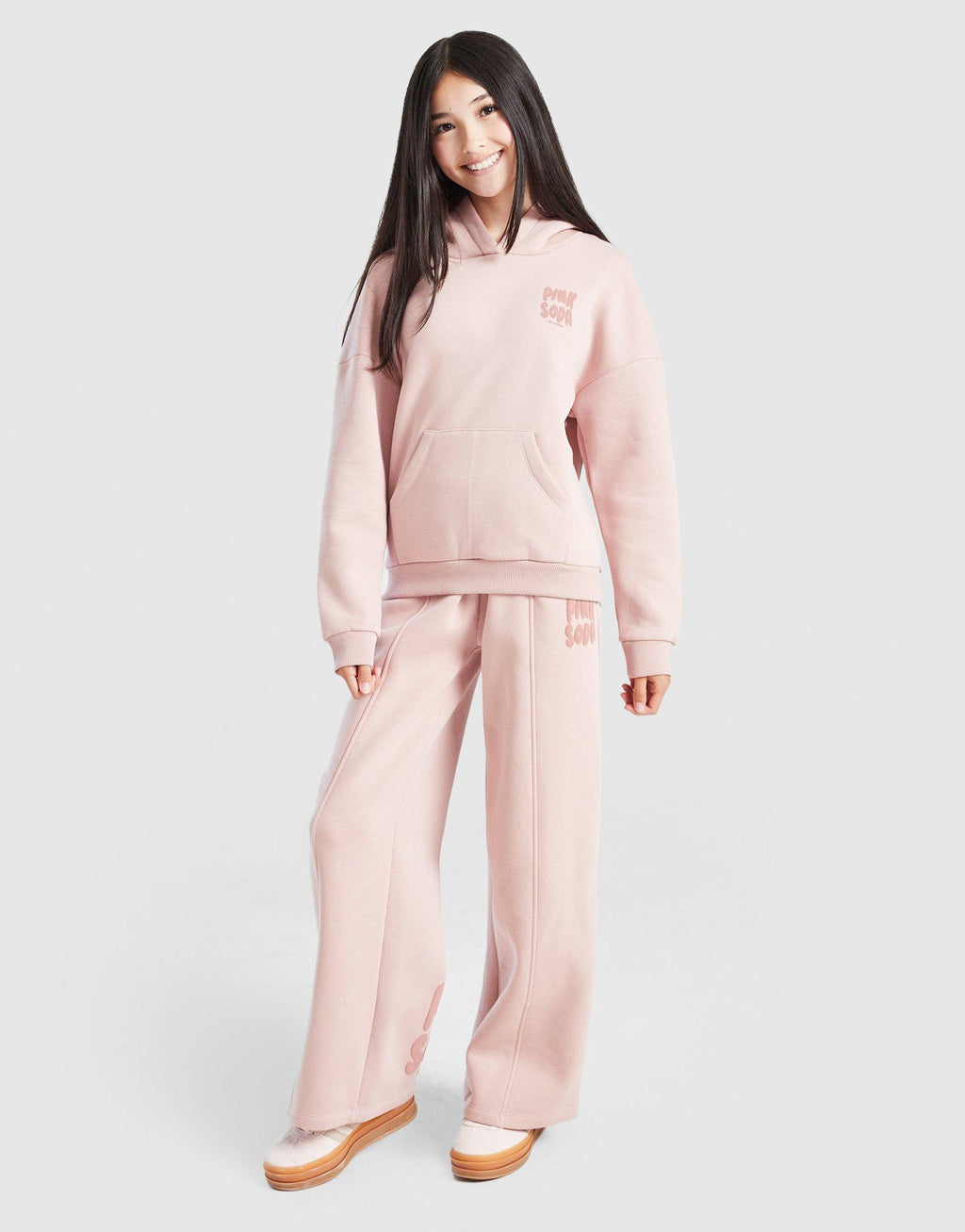 Girls' Mix Overhead Hoodie Junior