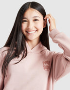 Girls' Mix Overhead Hoodie Junior