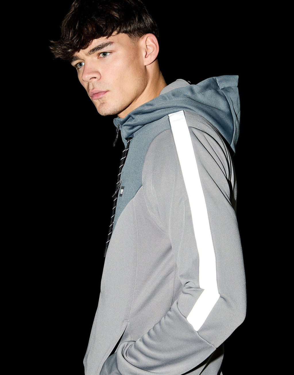 Felden Woven Full-Zip Hoodie