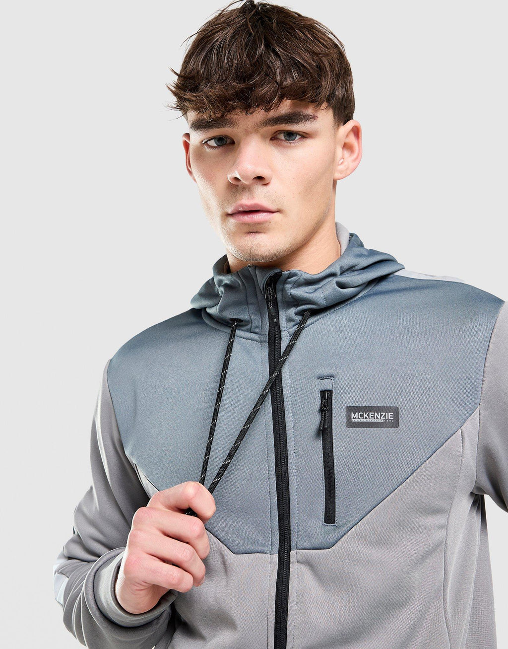Felden Woven Full-Zip Hoodie