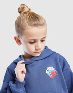 Repeat Swoosh Overhead Hoodie Tracksuit Children