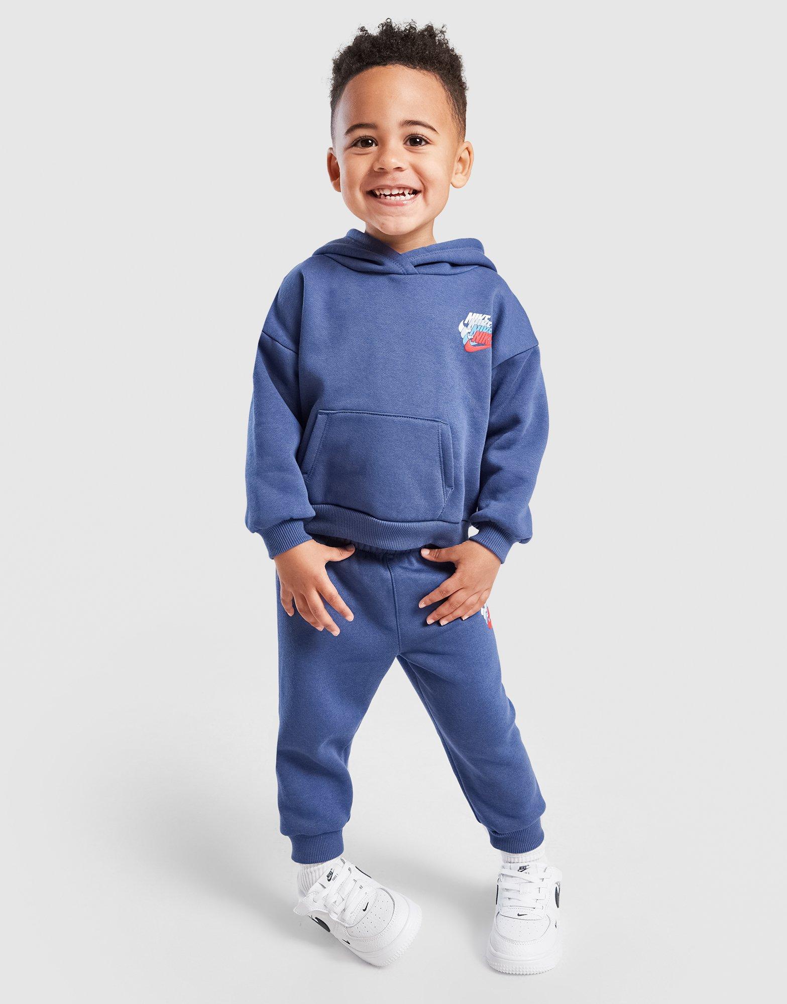 Repeat Swoosh Overhead Hooded Tracksuit Infant