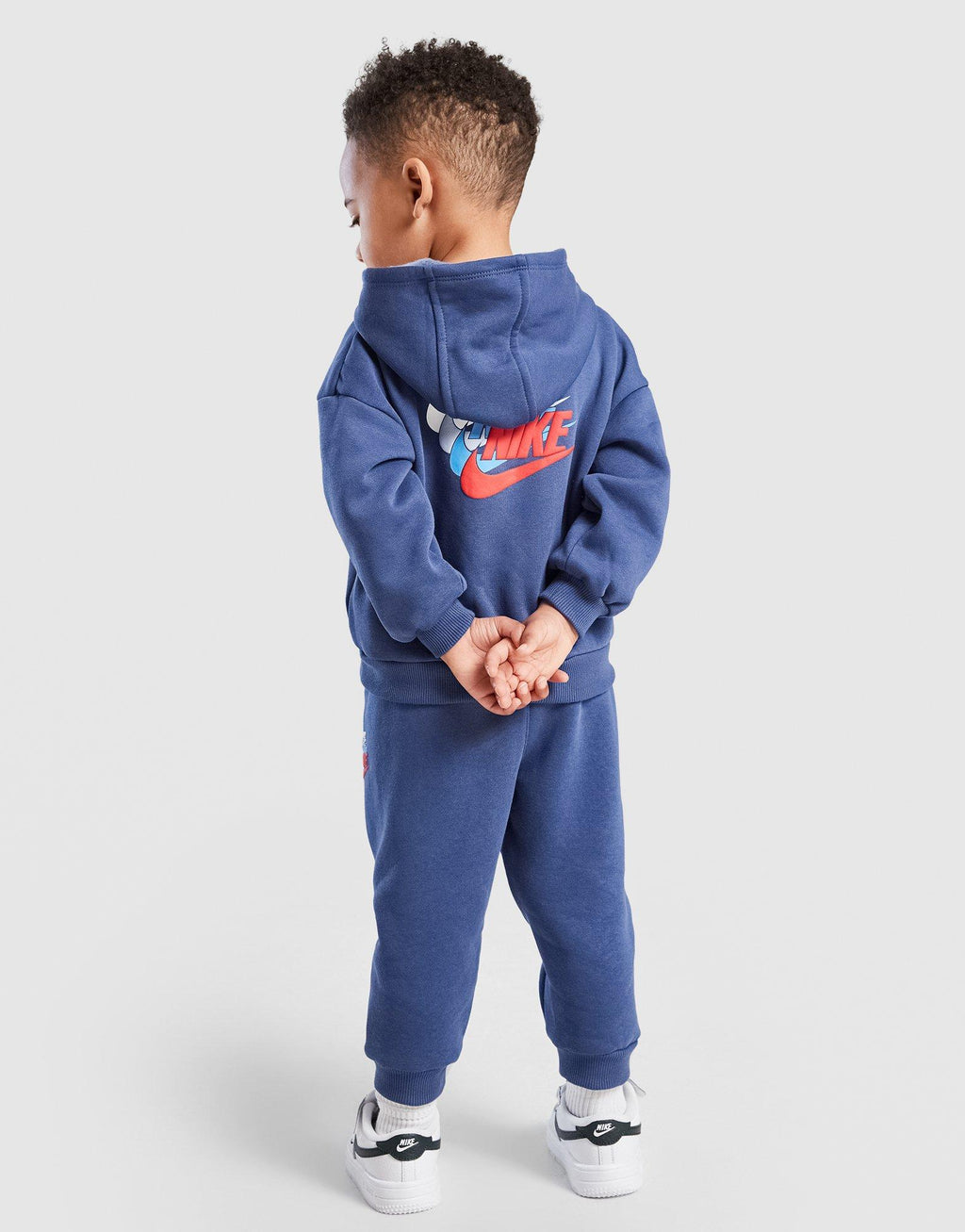 Repeat Swoosh Overhead Hooded Tracksuit Infant