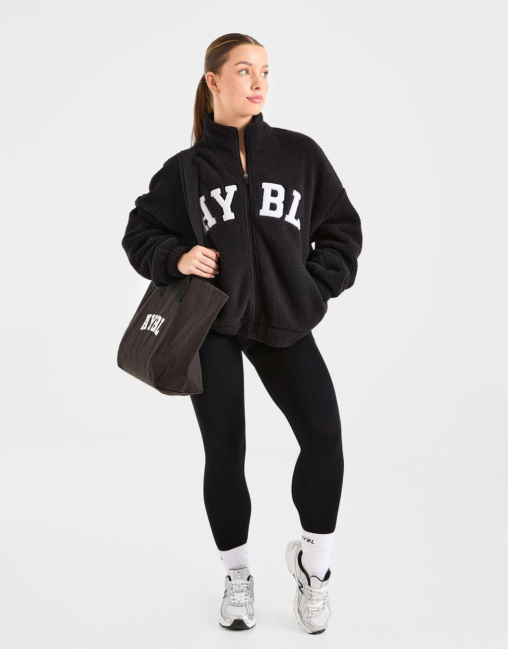 Varsity Sherpa Fleece Jacket