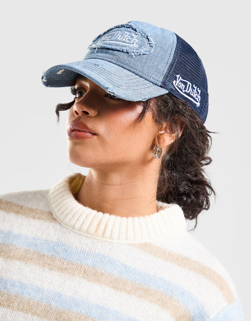 Denim Trucker Cap