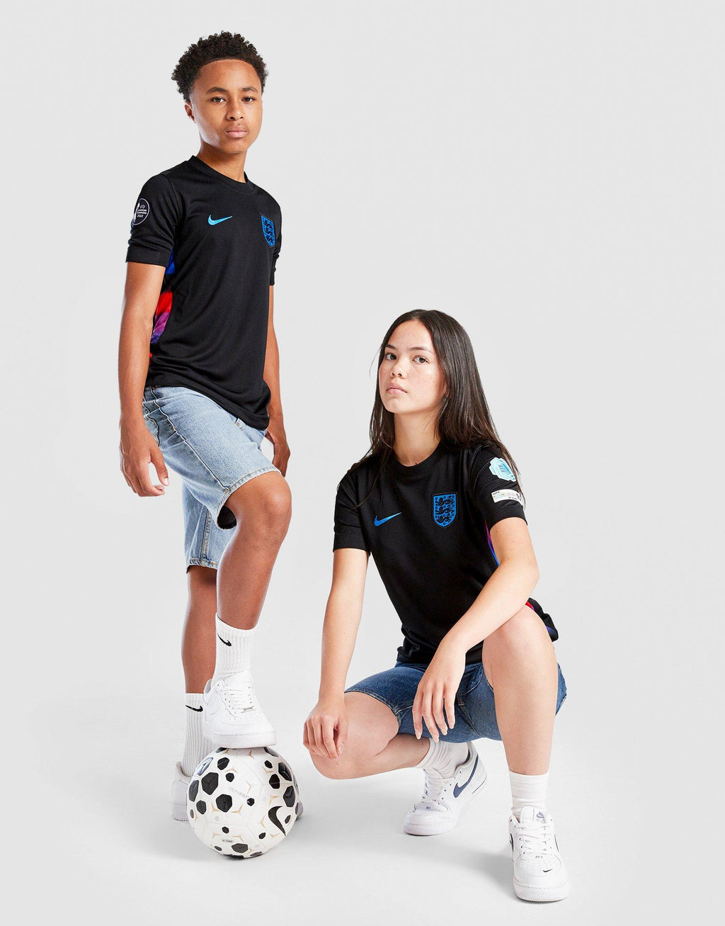 England WEC 2025 Badge Away Shirt Junior
