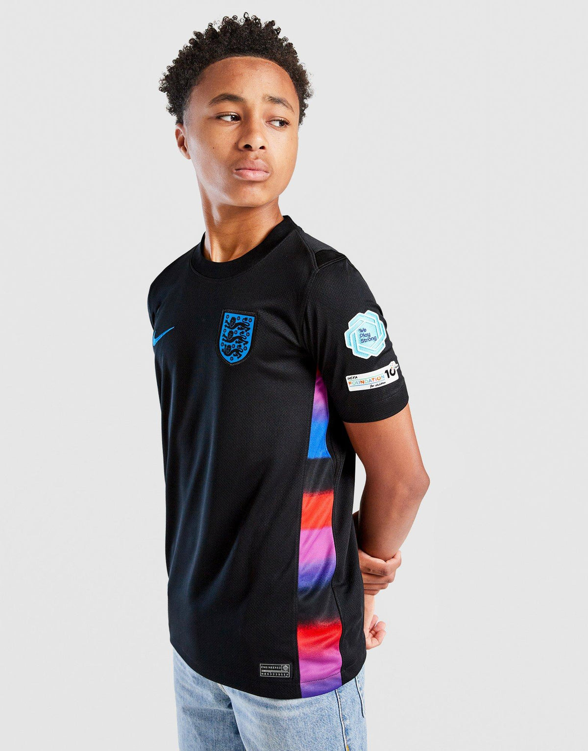 England WEC 2025 Badge Away Shirt Junior