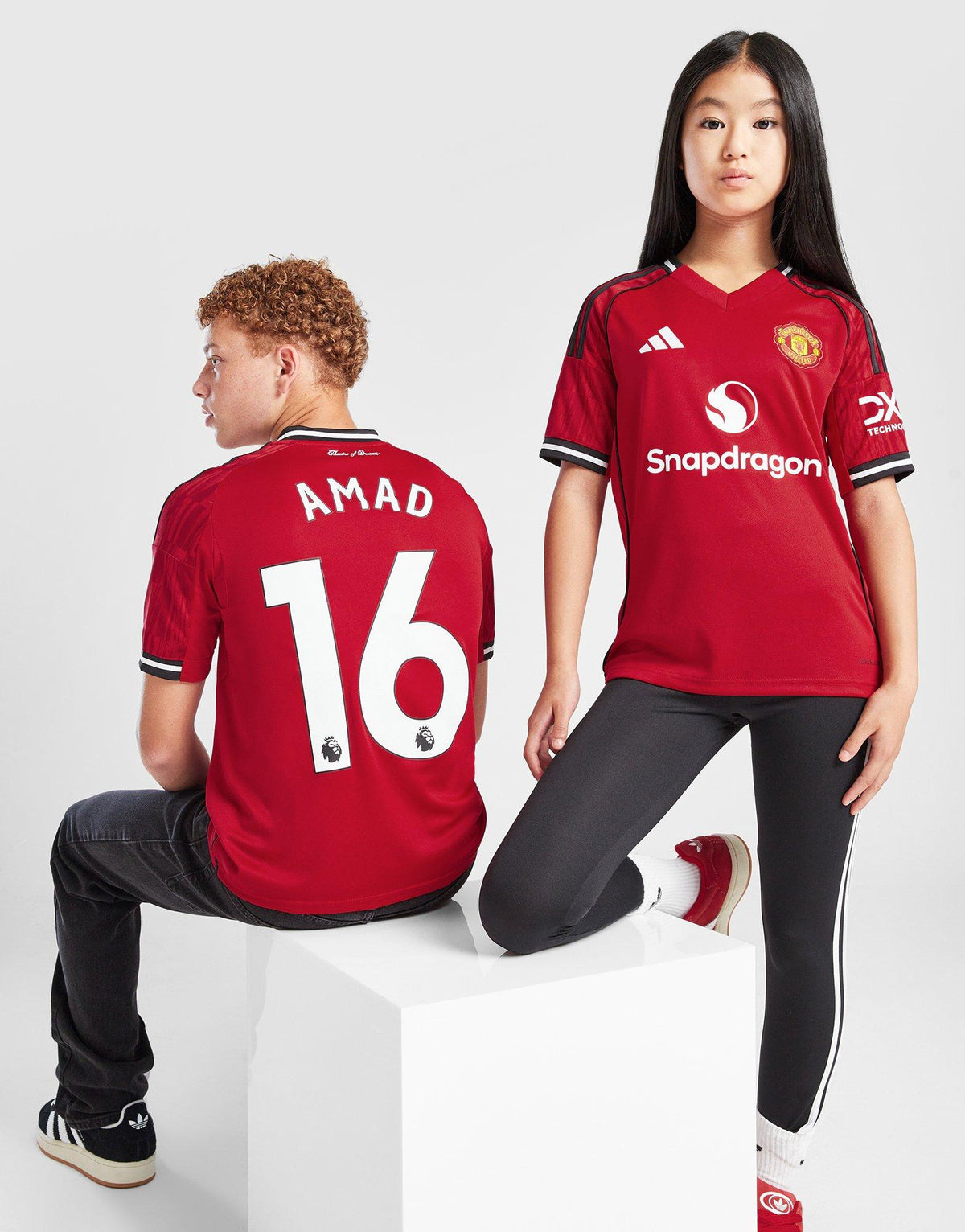 Manchester United FC 2025/26 Home Shirt Junior's