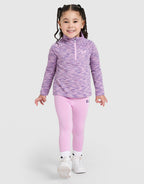 Girls' UA Tech 1/4 Zip Top/Leggings Set Infant