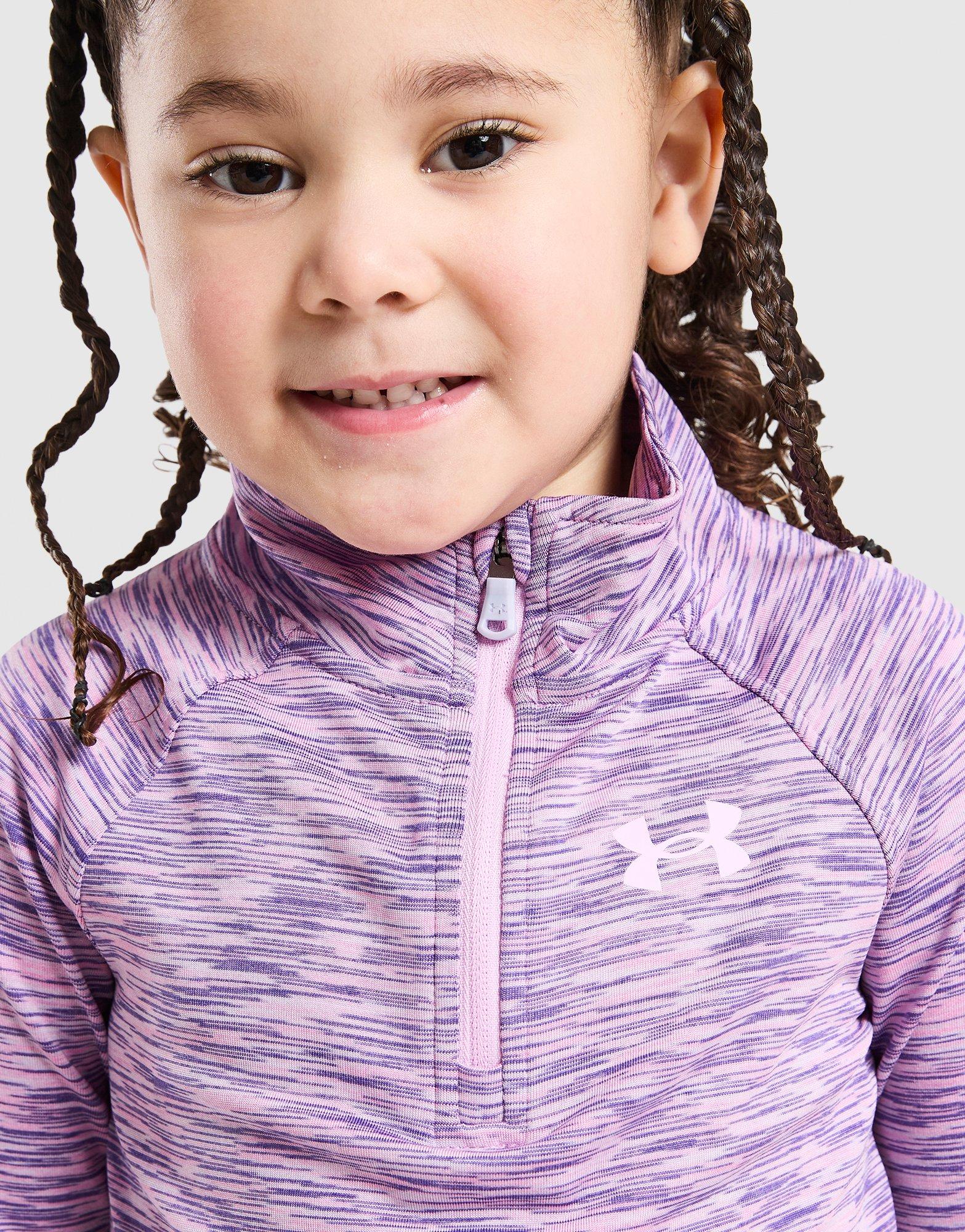 Girls' UA Tech 1/4 Zip Top/Leggings Set Infant