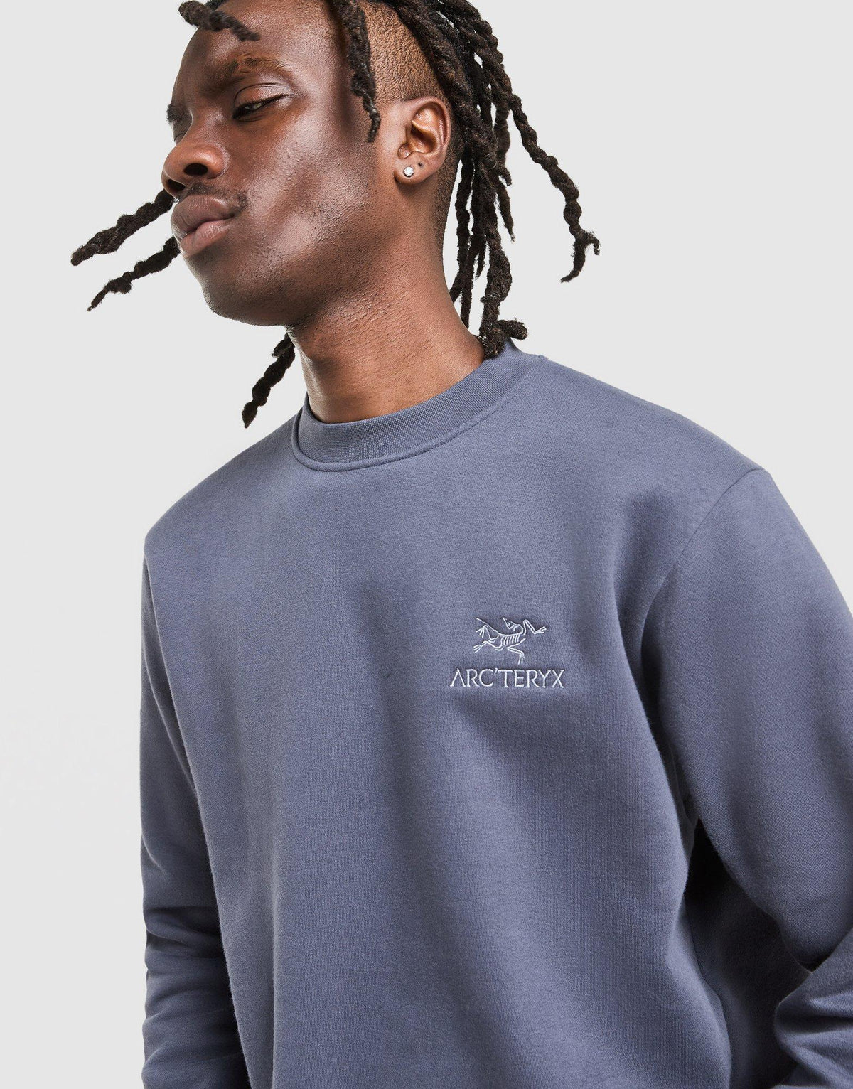 Emblem Fleece Crew Neck Pullover
