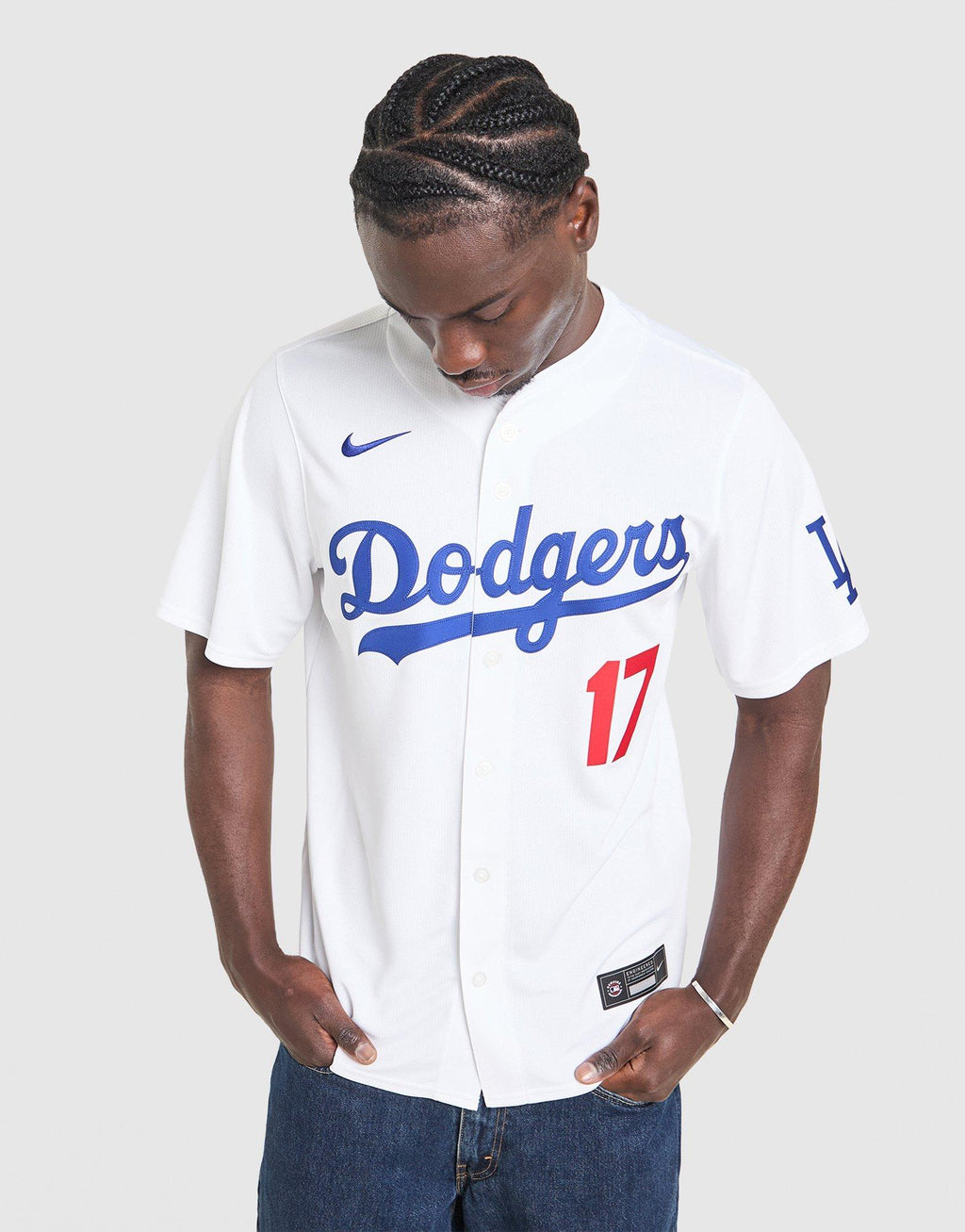 MLB LA Dodgers Ohtani #17 Home Jersey