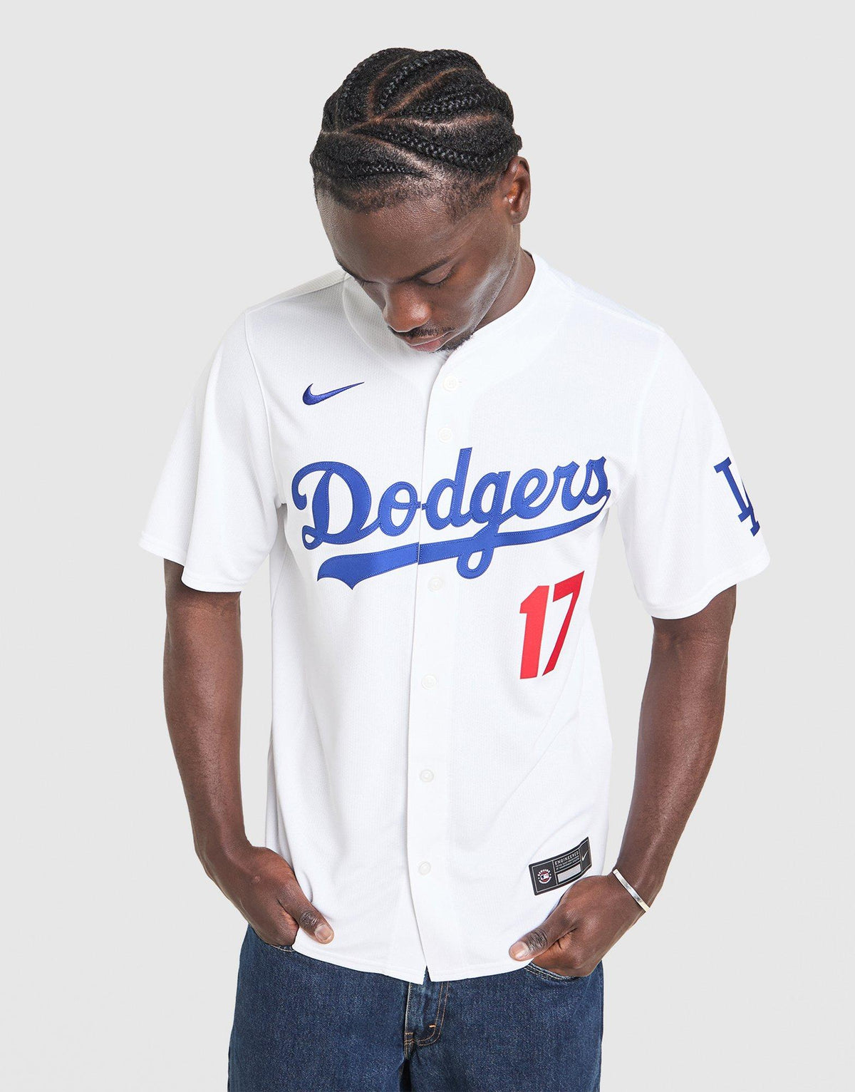 MLB LA Dodgers Ohtani #17 Home Jersey