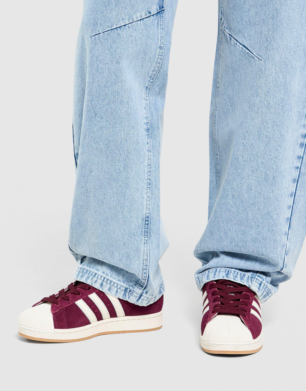 Mid-Rise Barrel Jeans