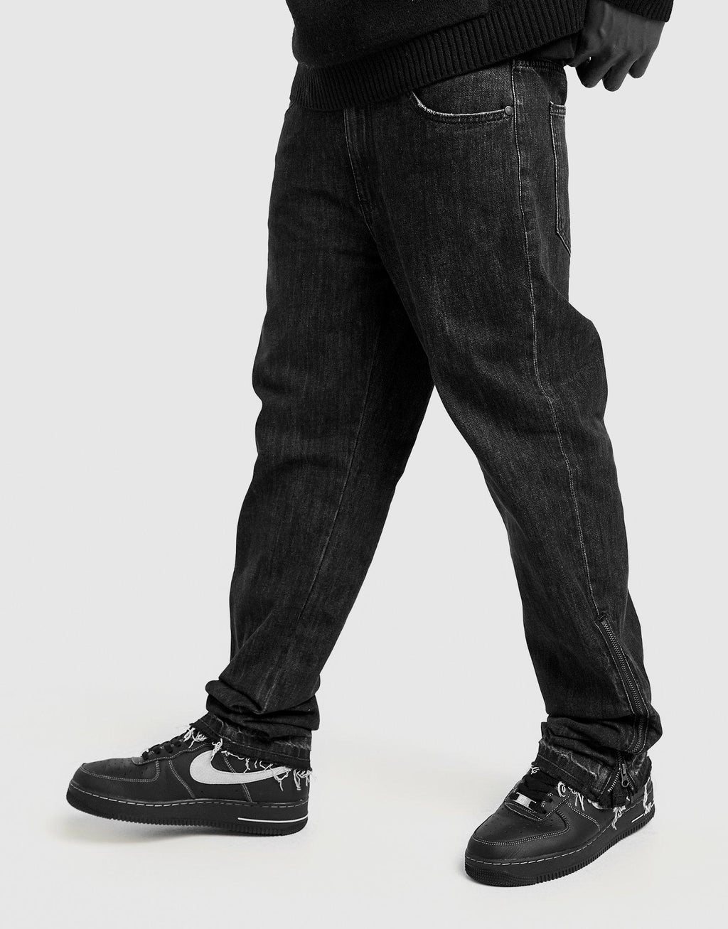 Zipper Jeans