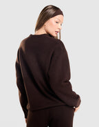 Trefoil Knit Sweatshirt