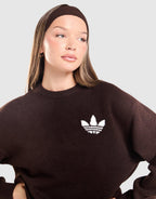 Trefoil Knit Sweatshirt