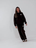 Trefoil Knit Sweatshirt