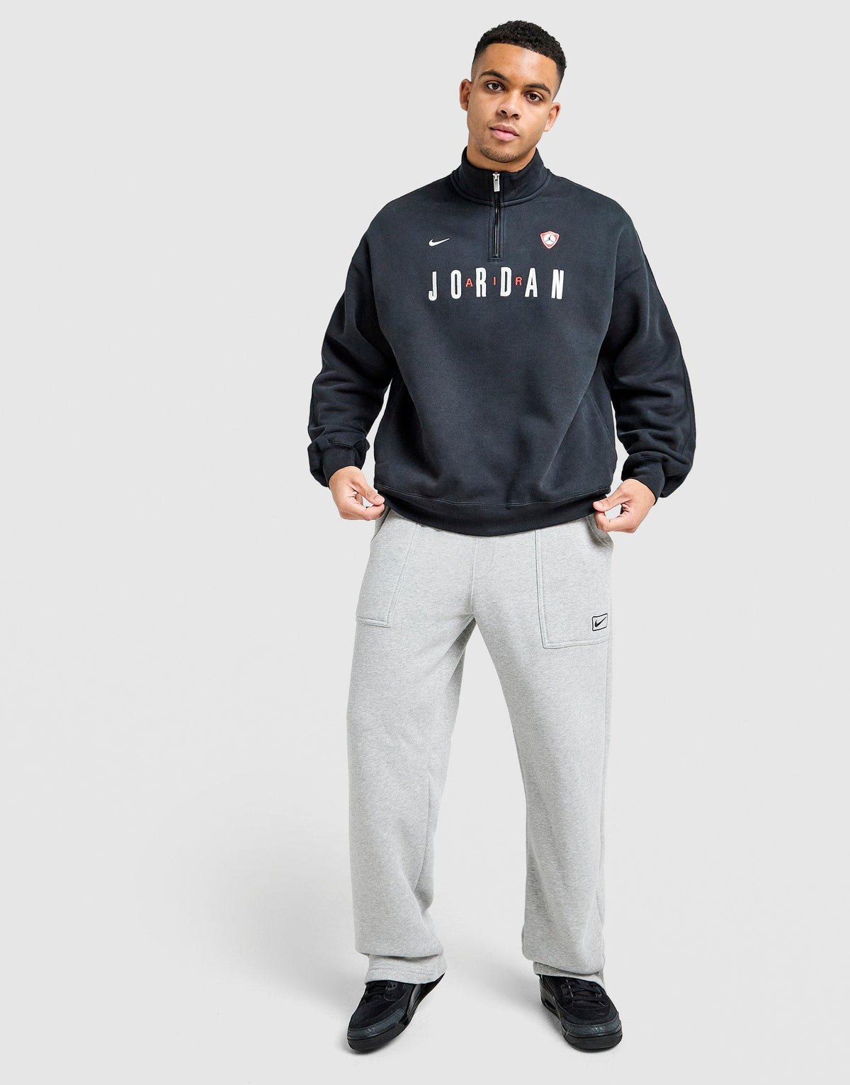 Flight Graphic 1/2 Zip Fleece