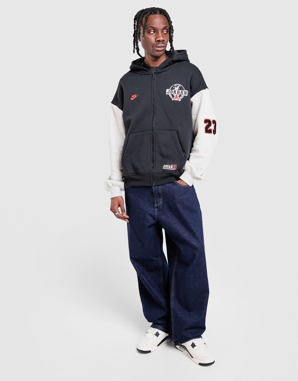Globe Full-Zip Hoodie