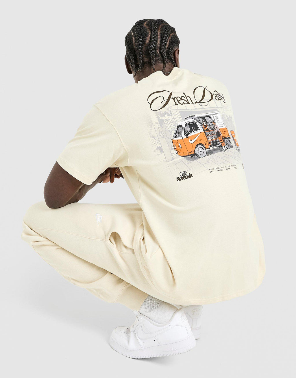 Cafe Swoosh Graphic T-Shirt