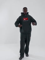 Chenille Logo Solo Swoosh Hoodie