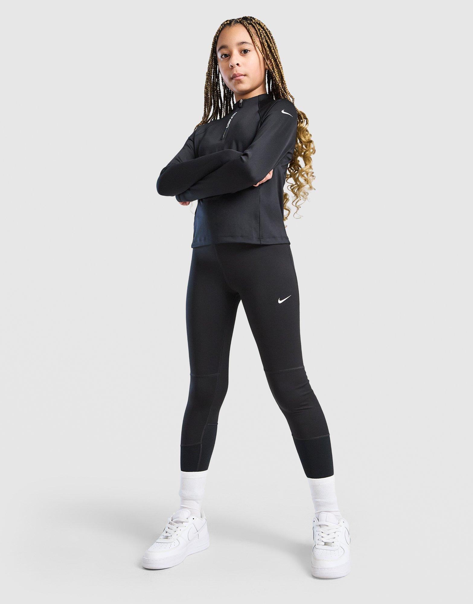 Pro 1/2 Zip Track Top Junior's