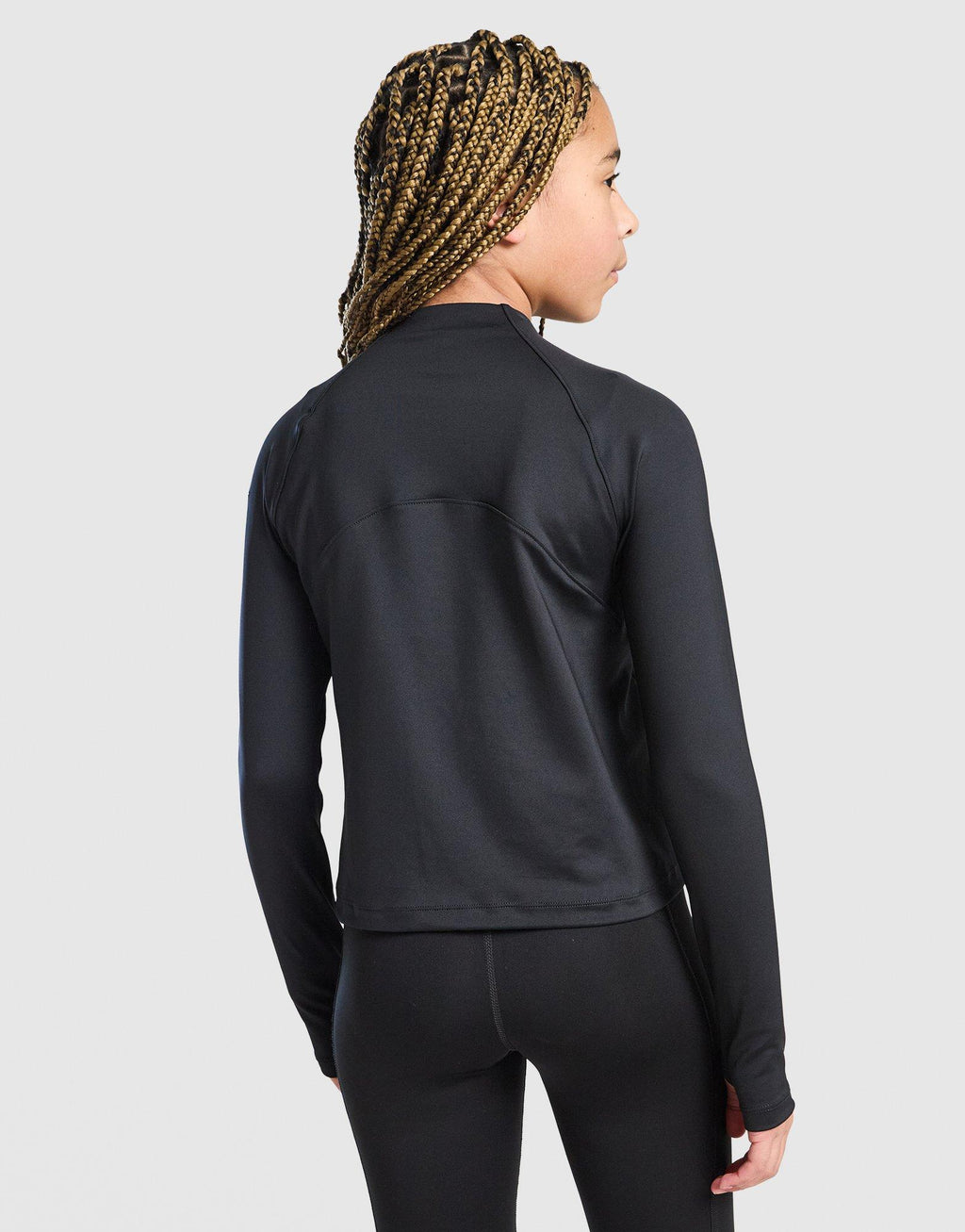 Pro 1/2 Zip Track Top Junior's