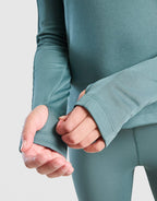 Dri-FIT Long Sleeve 1/2 Zip Top Junior's