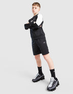 Poly Crew Sweatshirt/Shorts Set Junior
