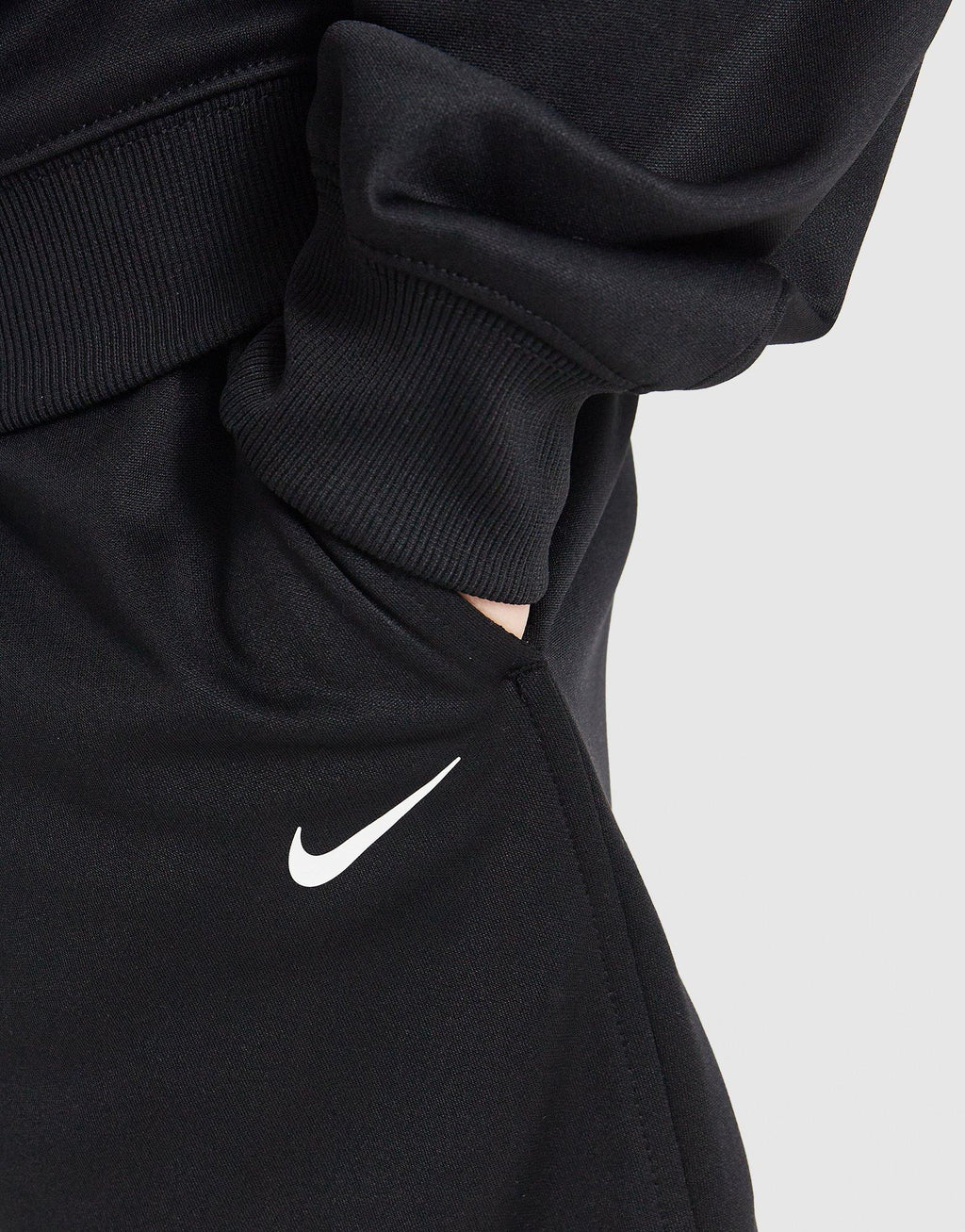 Poly Crew Sweatshirt/Shorts Set Junior