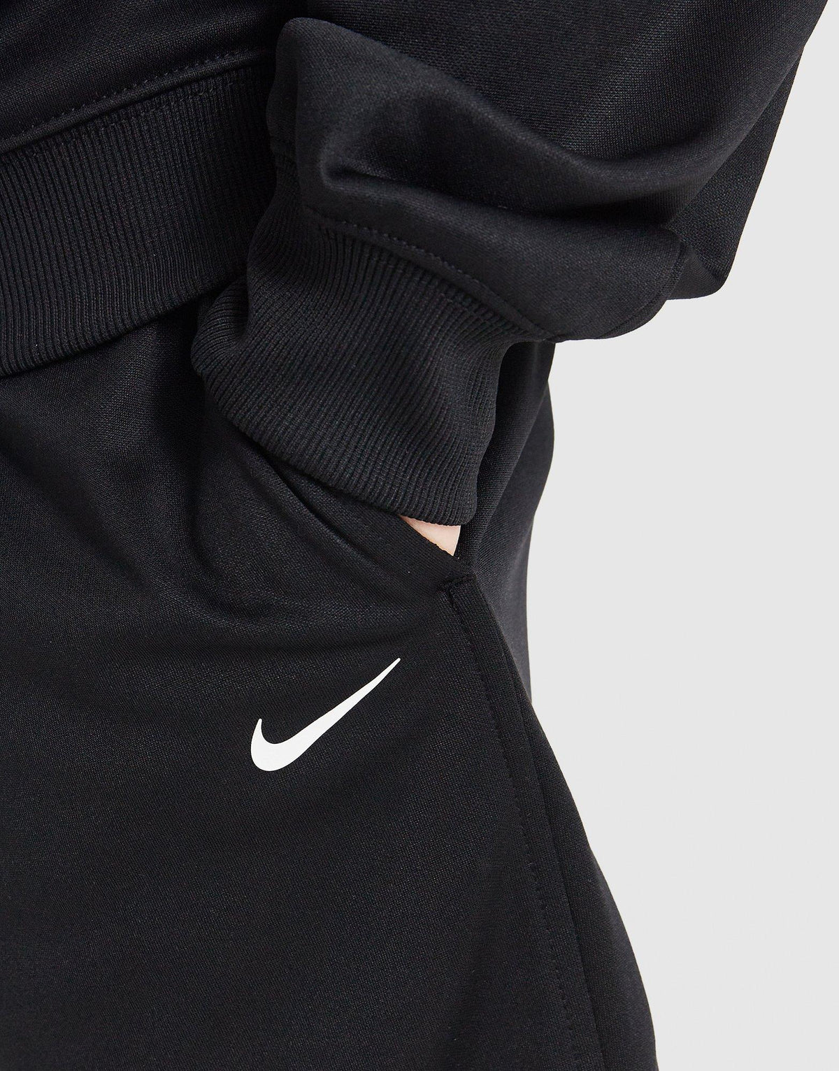 Poly Crew Sweatshirt/Shorts Set Junior
