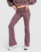Chill Ribbed Flare Leggings
