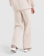 Girls' Dual Tone Wide Leg Joggers Junior