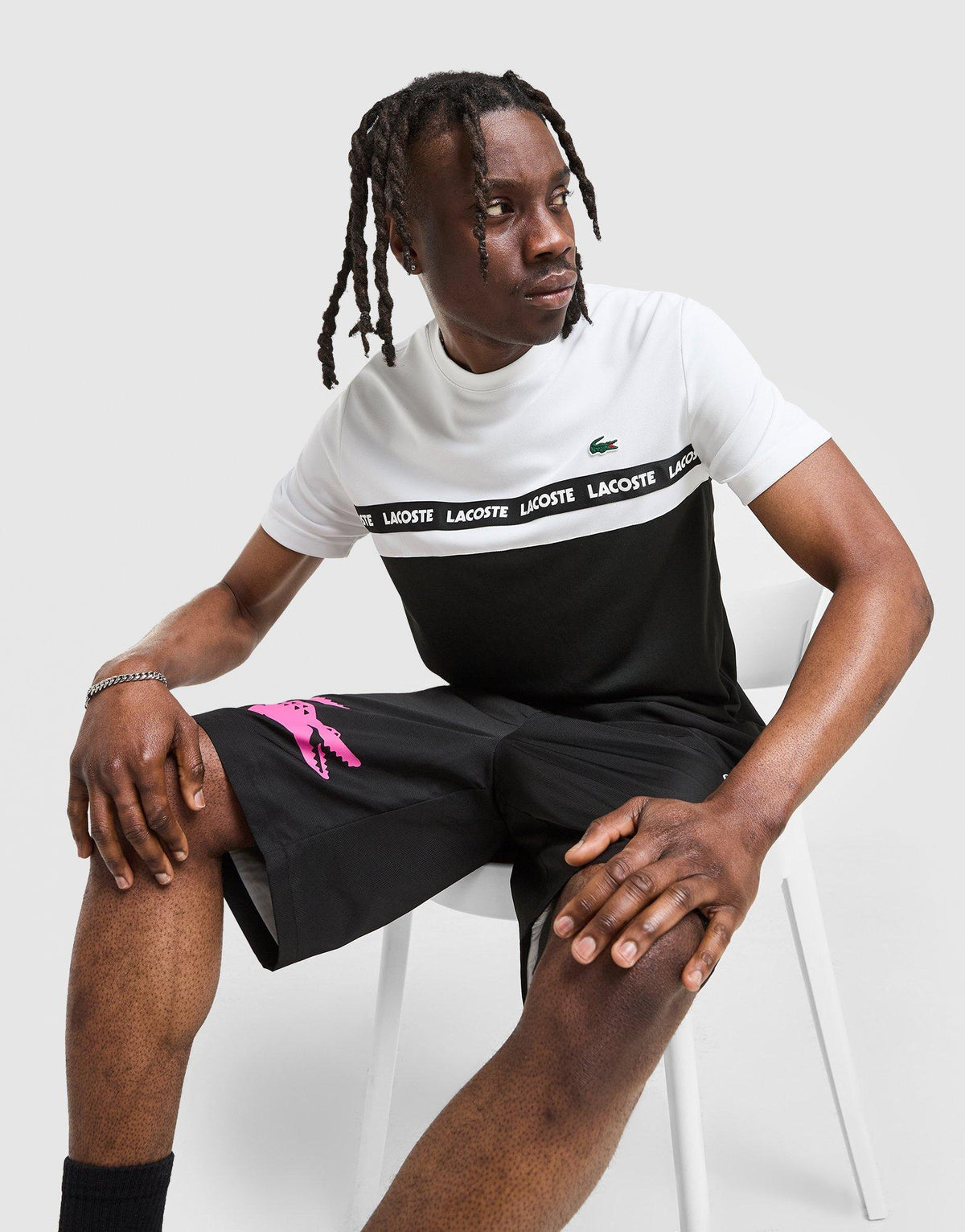 Croc Colour Block Tape T-Shirt