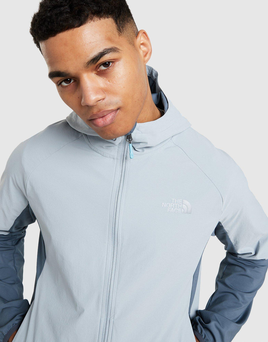 Performance Woven Full Zip Hooded Jacket