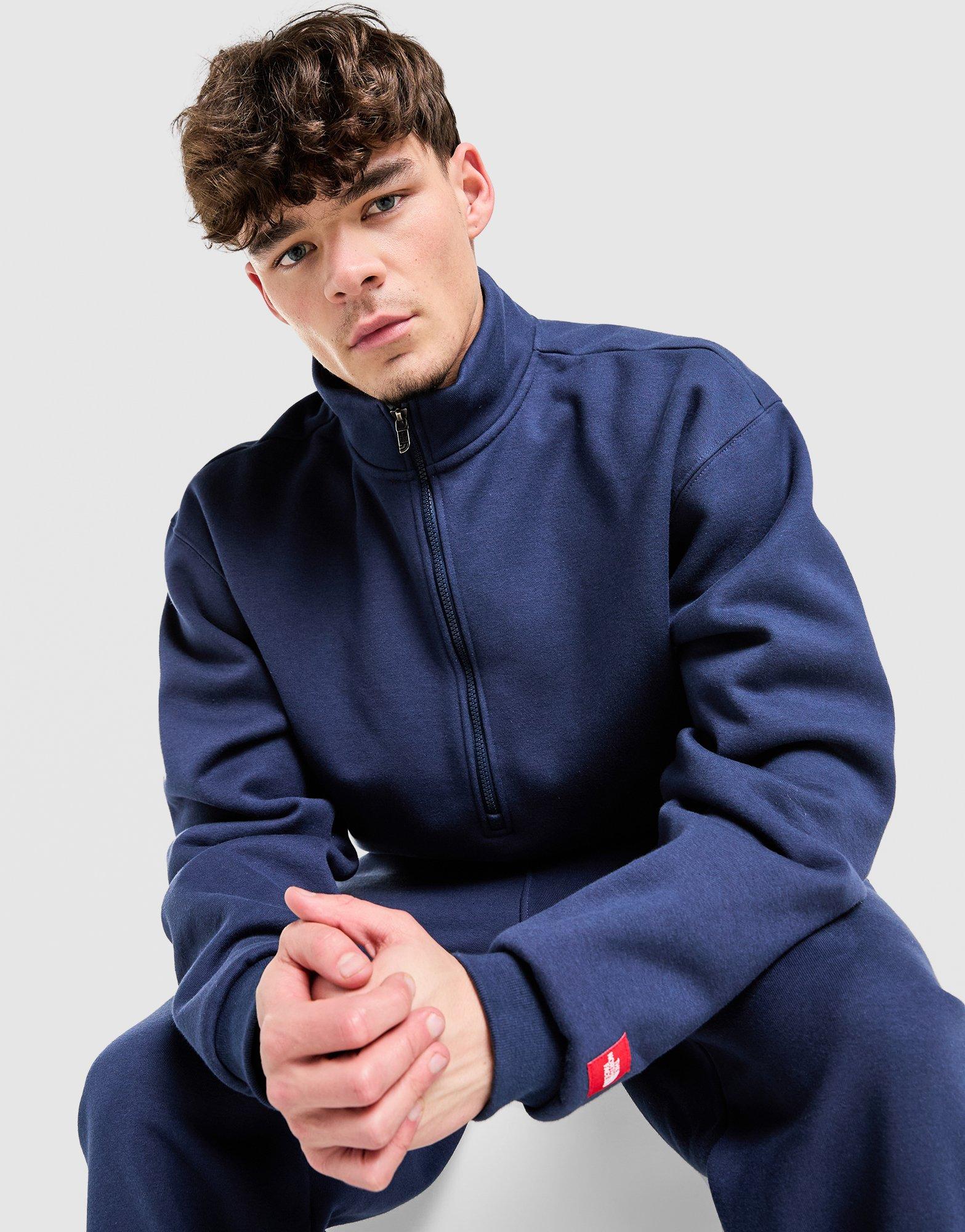Red Box 1/2 Zip Fleece