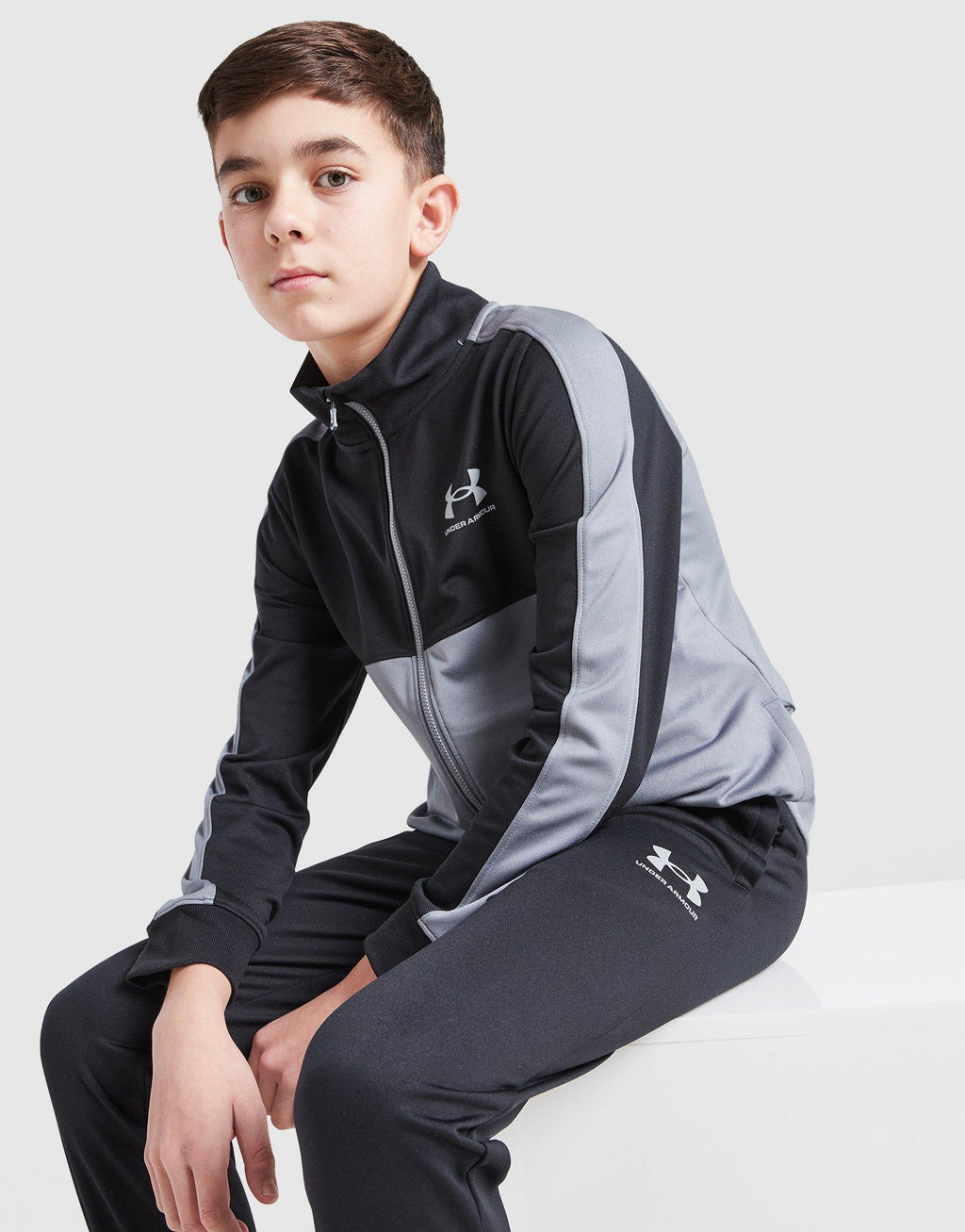 Rival Colour Block Knit Tracksuit Junior