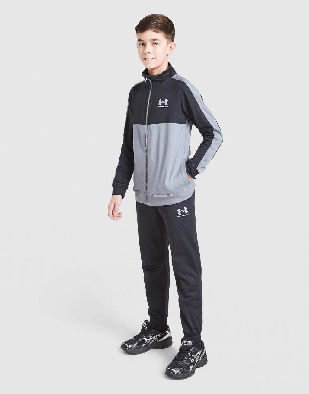 Rival Colour Block Knit Tracksuit Junior