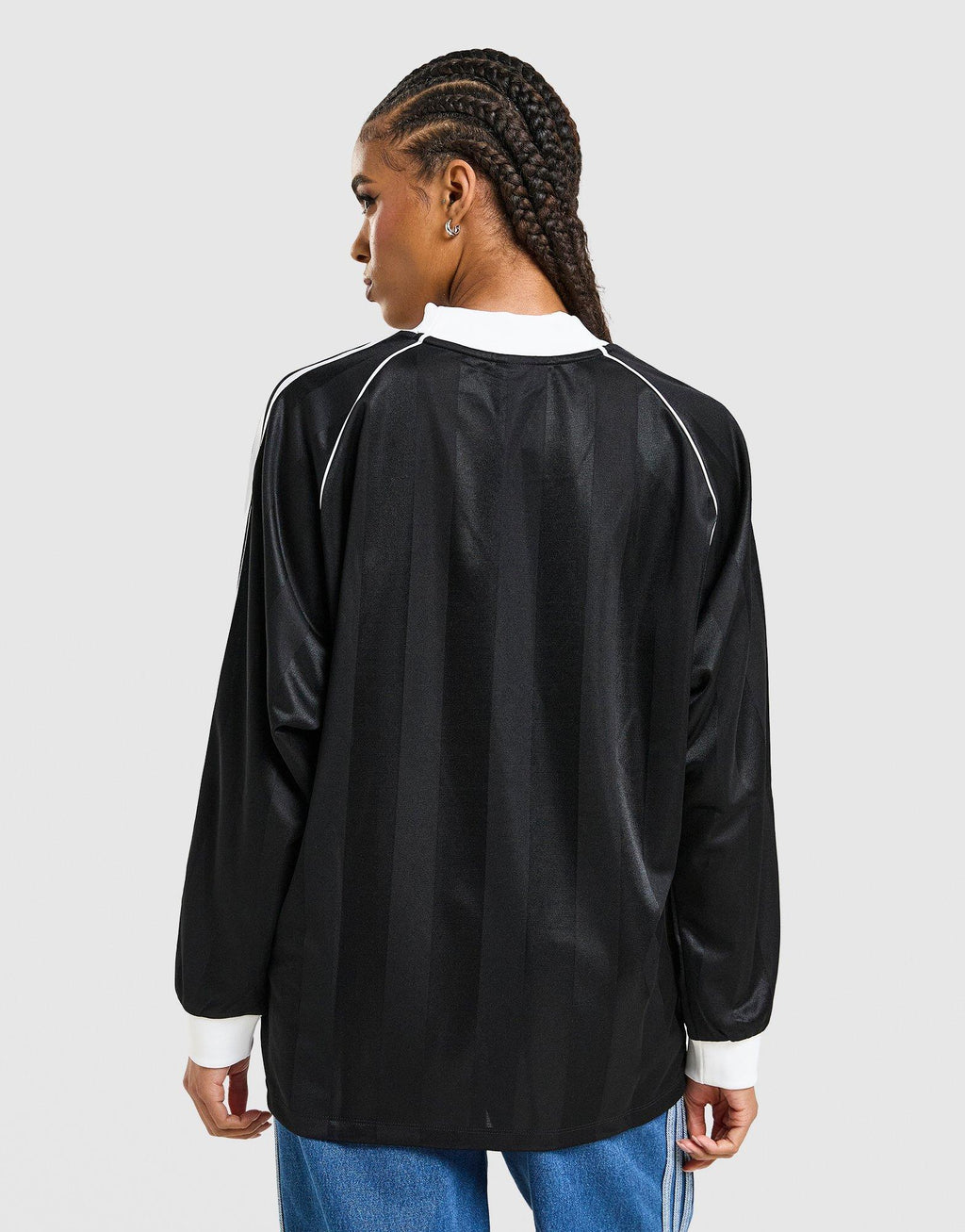 Long Sleeve Oversized Football Top